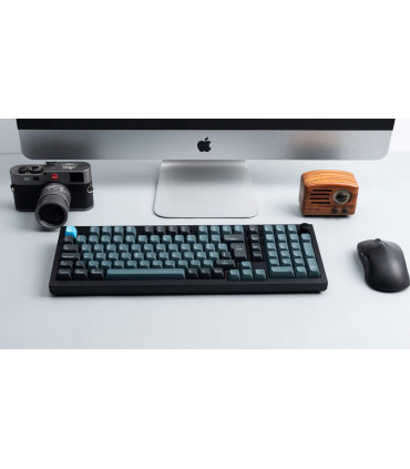 Keychron Q5 Pro Interrupteur banane QMK noir (ISO-CH) avec bouton