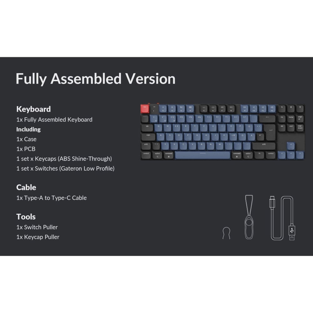 Keychron K1 Pro: Ultra-thin and wireless mechanical keyboard