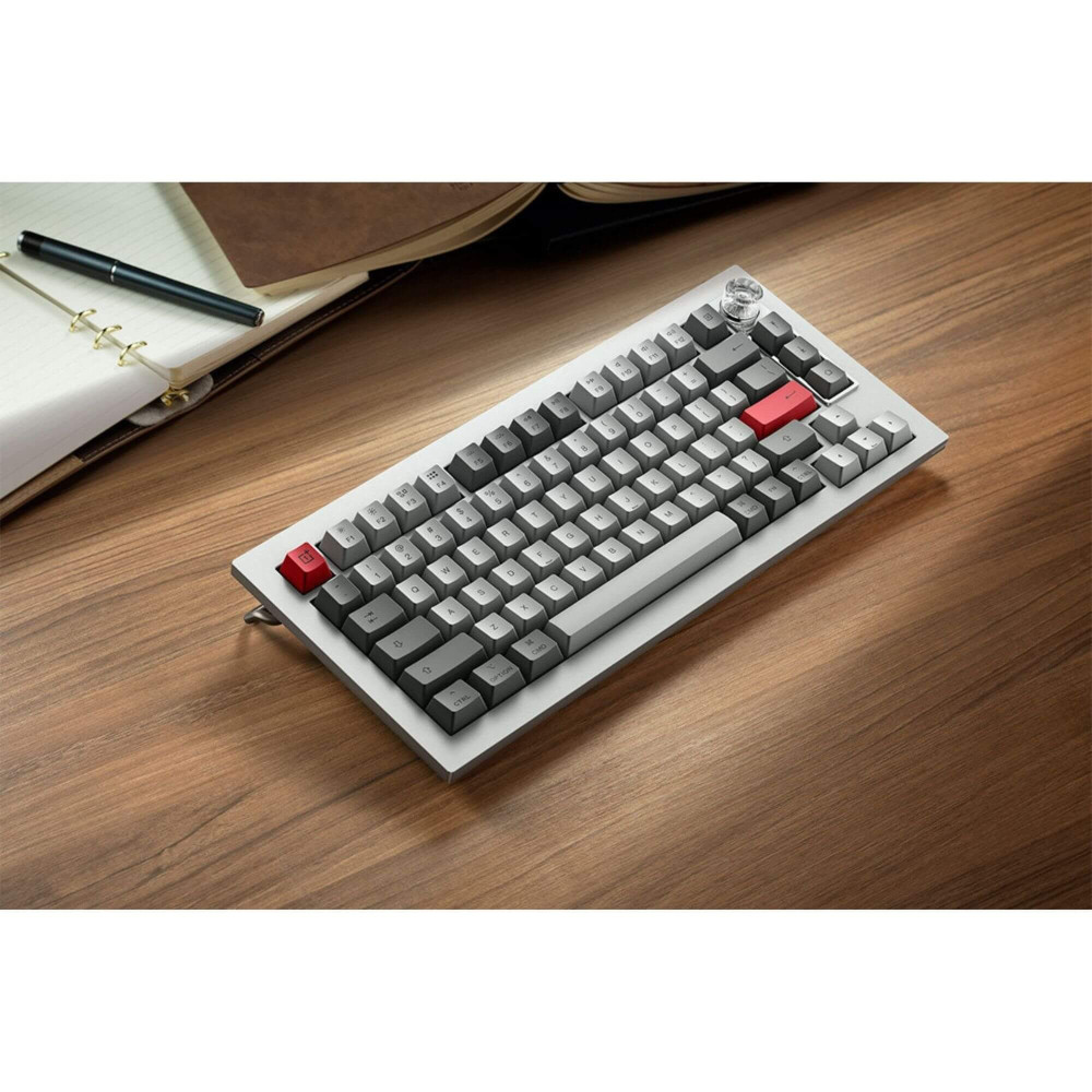 Keychron Q1 Pro Shell White QMK Brown Switch US Layout (ANSI)