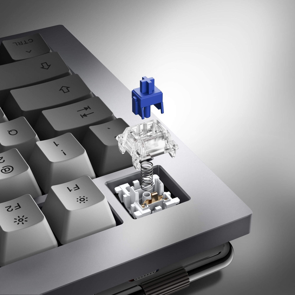Keychron Q1 Pro Shell White QMK Brown Switch US Layout (ANSI)