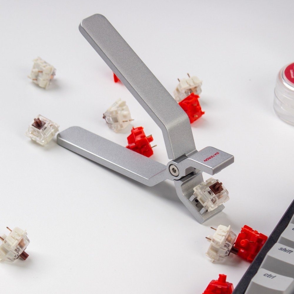 Gateron Switch Opener Silver