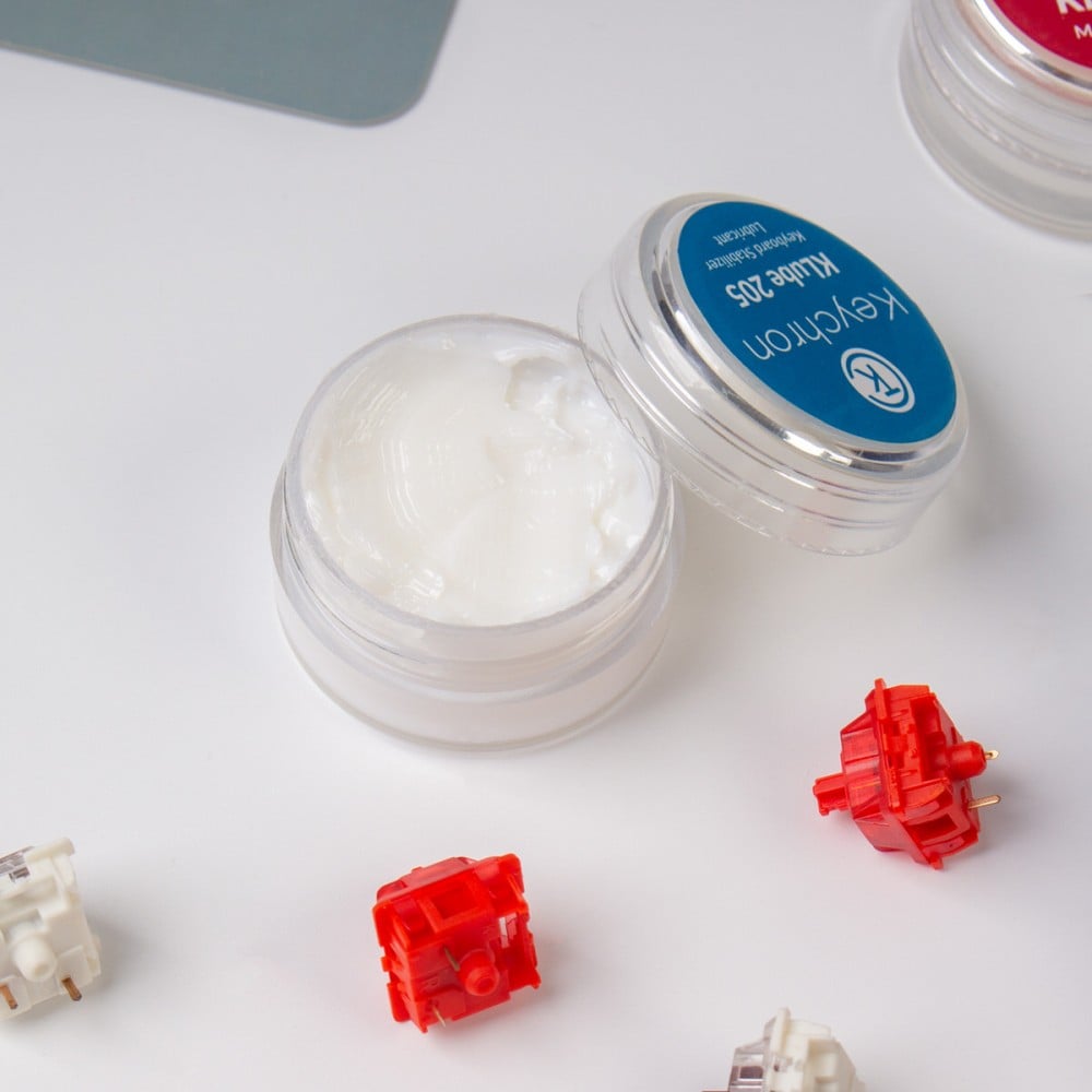 Keychron Klube Lubrification Stabilisateurs Lubrifiants