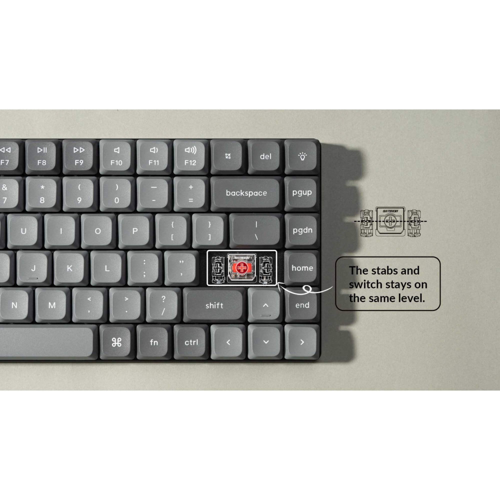 Keychron K3 Max: Kompakte kabellose mechanische Tastatur