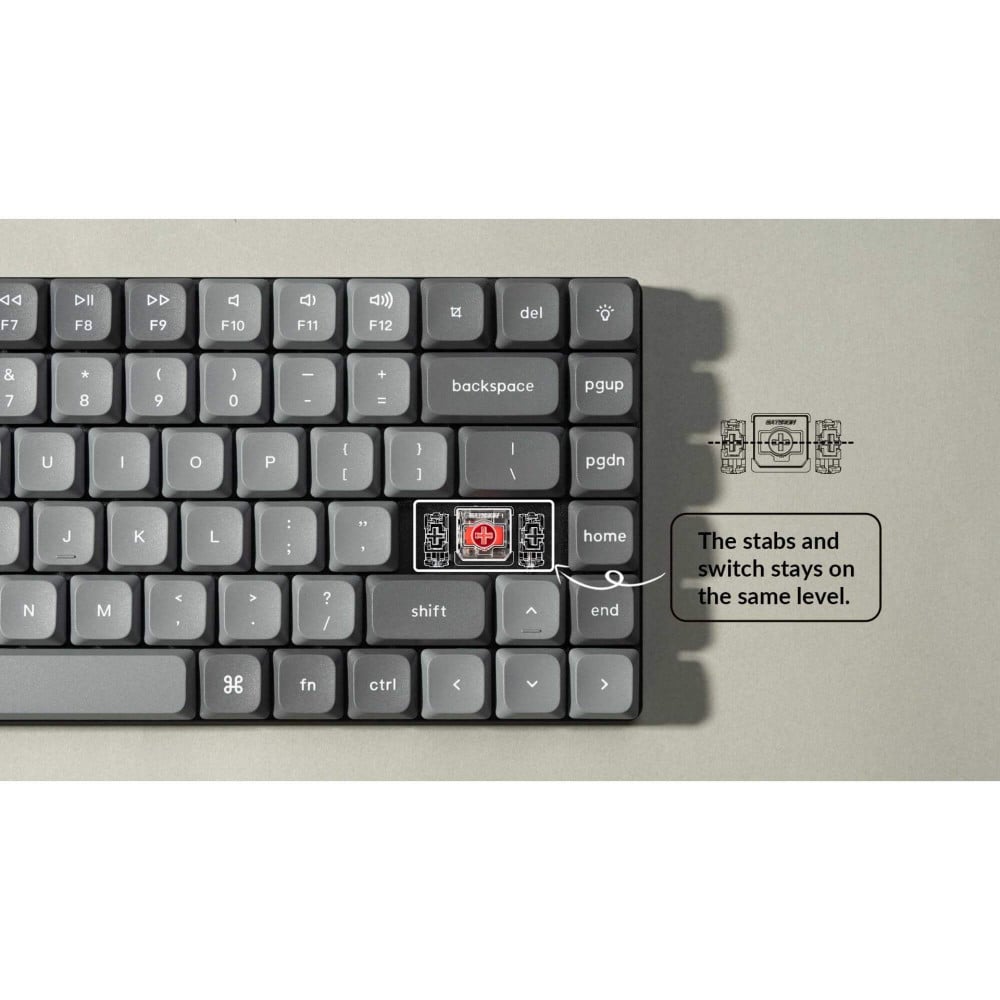 Keychron K3 Max: Kompakte kabellose mechanische Tastatur
