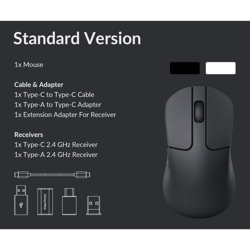 Erweitern Sie Ihr Setup mit der Keychron M3 Mini Wireless Maus