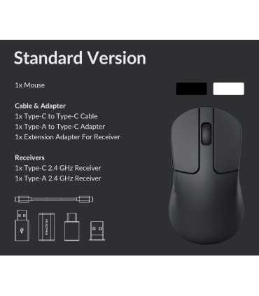 Élargissez votre configuration avec la mini souris sans fil M3 Keychron