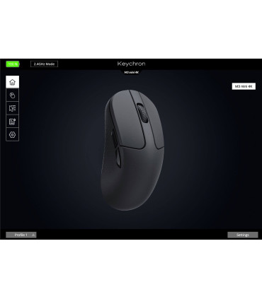 Élargissez votre configuration avec la mini souris sans fil M3 Keychron 4000 Hz