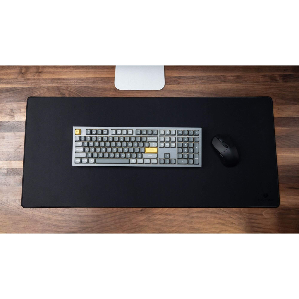 Keychron Desk Mat Black – Rutschfeste Schreibtischmatte