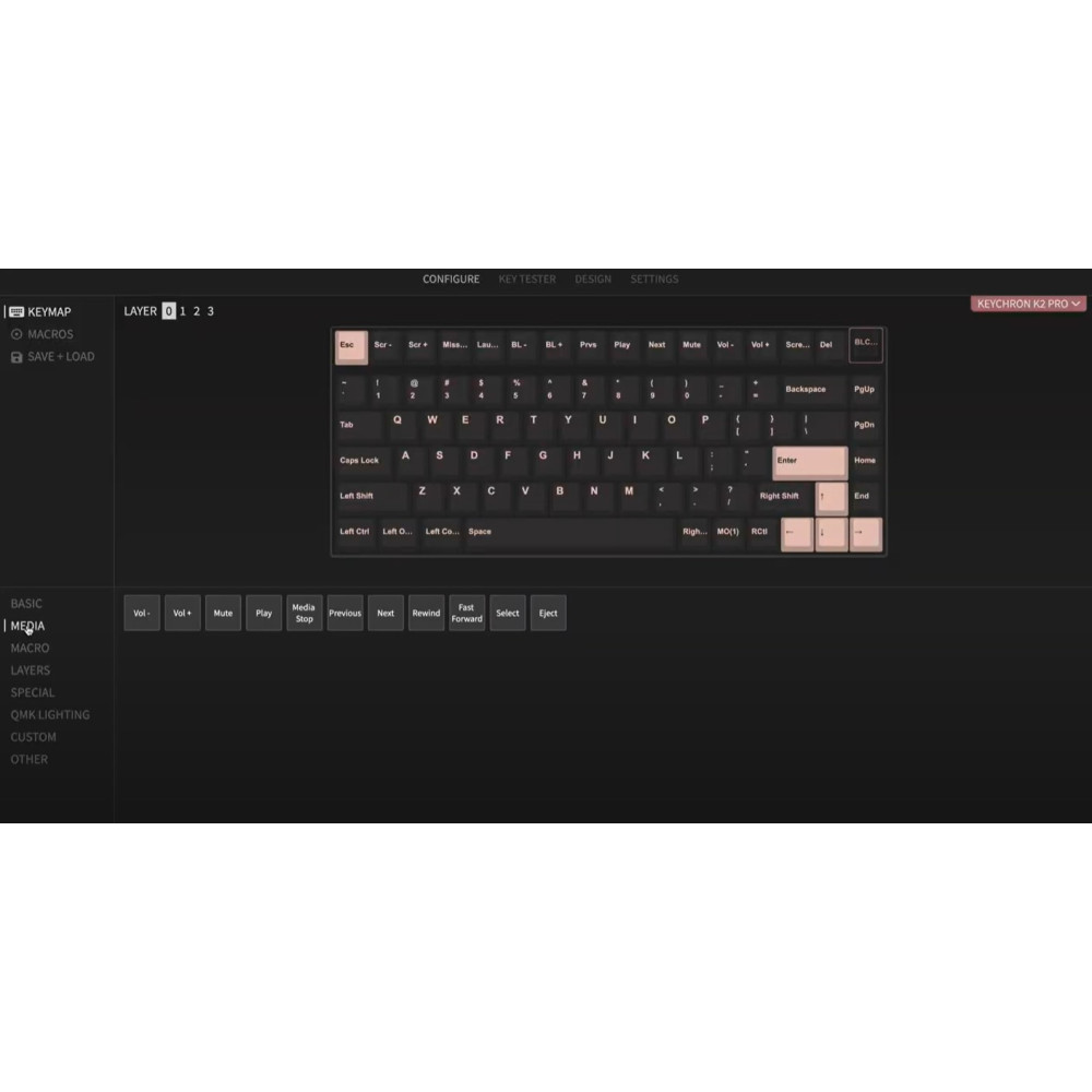 Keychron clavier K2 Pro : confort de frappe accru avec un design innovant