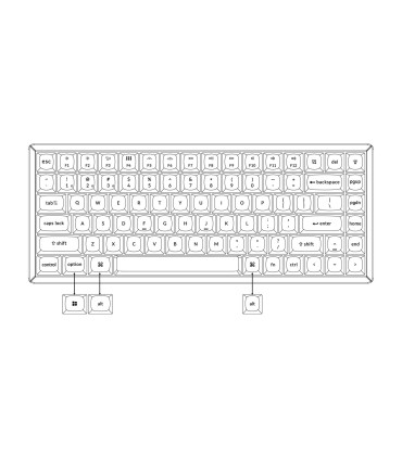 Keychron K2 Pro Keyboard: Increased typing comfort with innovative design