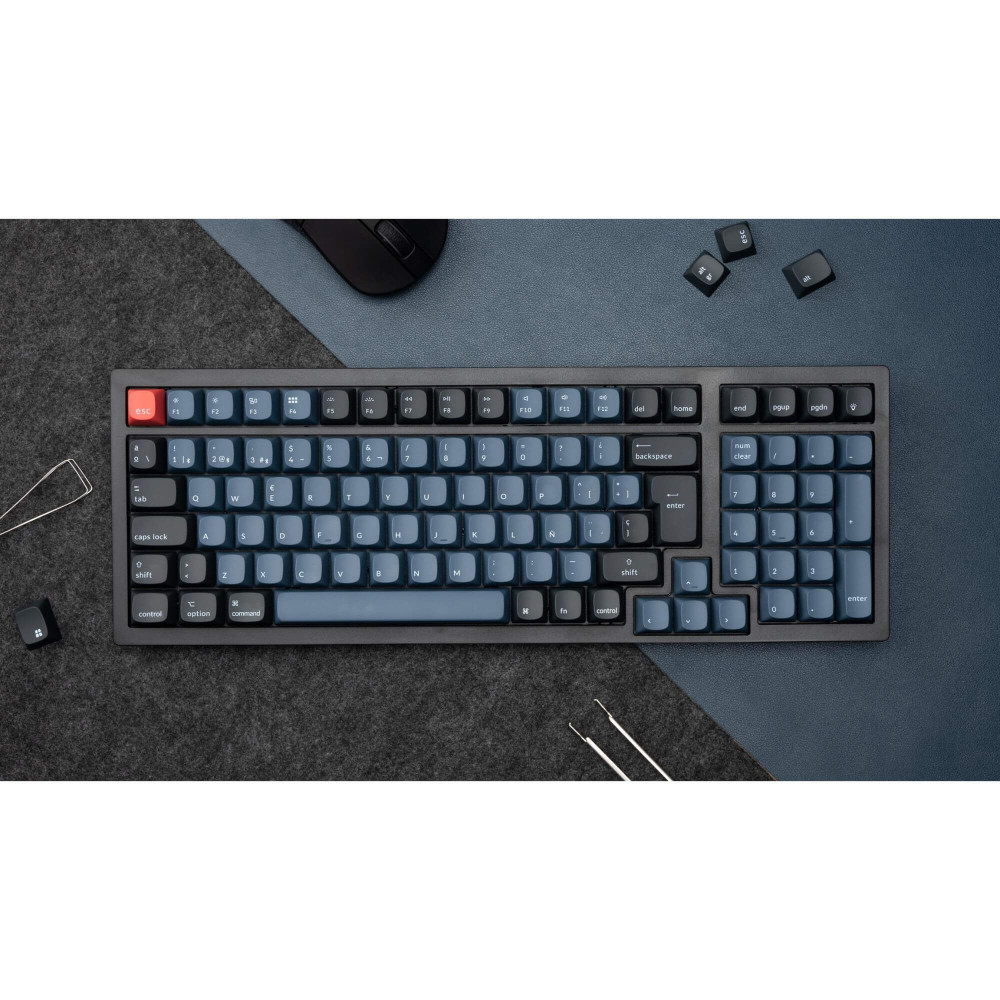 The mechanical Keychron K4 Pro keyboard - the efficiency of typing!
