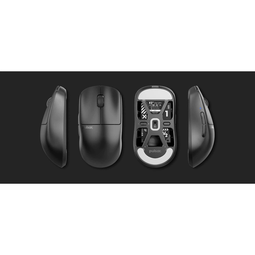 Pulsar X2 v2 Mini Gaming Mouse - Boostez votre jeu à un niveau supérieur